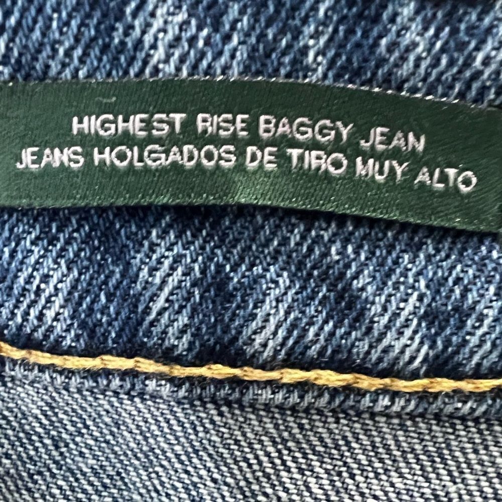 Wild fable highest rise baggy jeans distressed medium wash size 29/8 - Picture 7 of 16